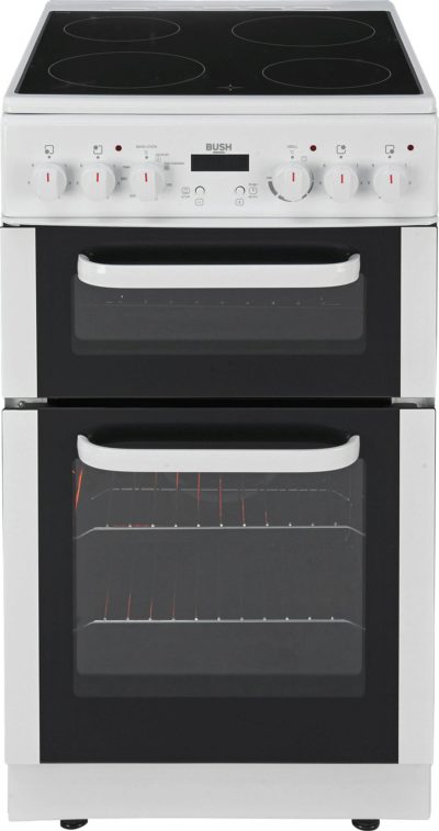 Bush - BETC50W - Electric Cooker- White